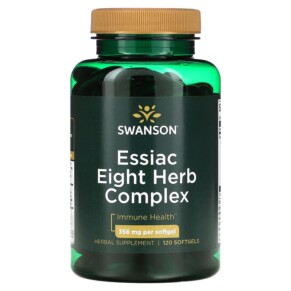 Swanson Essiac Eight Herb Complex 356 mg 120 Softgels 087614025483