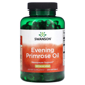 Swanson Evening Primrose Oil 500 mg 250 Softgels 087614170091