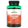 Swanson Flaxseed Oil 1 g 100 Softgels 087614170015