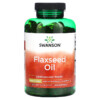 Swanson Flaxseed Oil 1 g 200 Softgels 087614170022