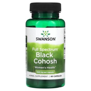 Swanson Full Spectrum Black Cohosh 540 mg 60 Capsules 087614113449