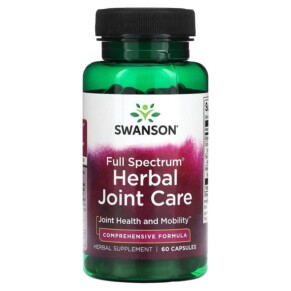 Swanson Full Spectrum Herbal Joint Care 60 Capsules 087614114996
