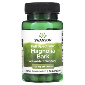 Swanson Full Spectrum Magnolia Bark 400 mg 60 Capsules 087614113784