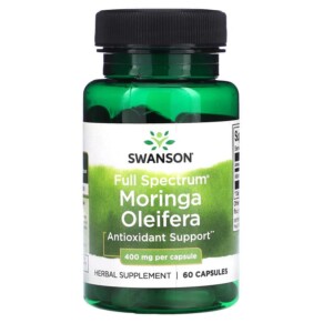 Swanson Full Spectrum Moringa Oleifera 400 mg 60 Capsules 087614113906