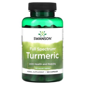 Swanson Full Spectrum Turmeric 720 mg 100 Capsules 087614019406