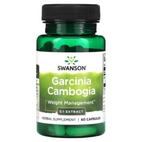 Swanson Garcinia Cambogia 5:1 Extract 60 Capsules 087614115788