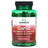 Swanson Garlic with Vitamin E Hawthorn Cayenne & CoQ10 120 Capsules 087614090238