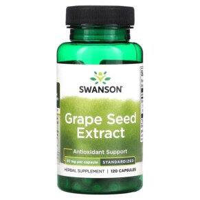Swanson Grape Seed Extract 50 mg 120 Capsules 087614141558