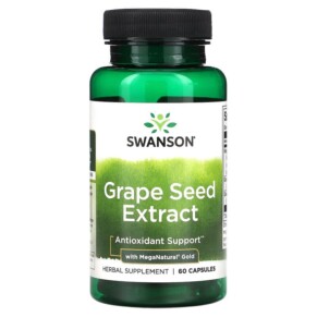 Swanson Grape Seed Extract with MegaNatural Gold 60 Capsules 087614142913