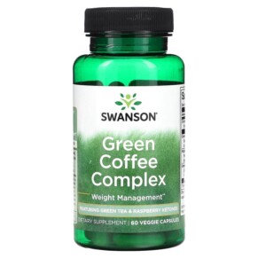 Swanson Green Coffee Complex 60 Veggie Capsules 087614040776