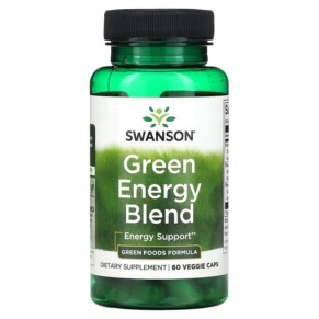 Swanson Green Energy Blend 60 Veggie Caps 087614060507