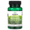 Swanson Hawthorn Resveratrol Cayenne & Garlic 30 Veggie Caps 087614116754