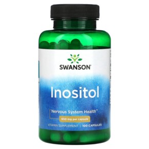Swanson Inositol 650 mg 100 Capsules 087614018744