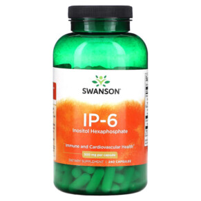 Swanson IP-6 500 mg 240 Capsules 087614210179