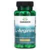 Swanson L-Arginine 500 mg 100 Capsules 087614018522