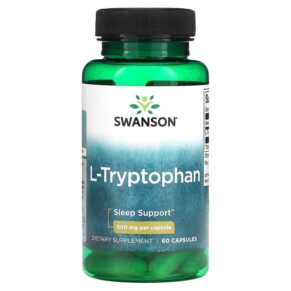 Swanson L-Tryptophan 500 mg 60 Capsules 087614115023