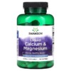 Swanson Liquid Calcium & Magnesium 100 Softgels 087614012179