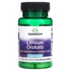 Swanson Lithium Orotate 5 mg 60 Veggie Capsules 087614029139