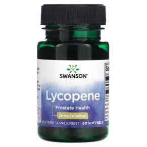 Swanson Lycopene 20 mg 60 Softgels 087614019505