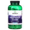 Swanson Magnesium Oxide 200 mg 500 Capsules 087614011974