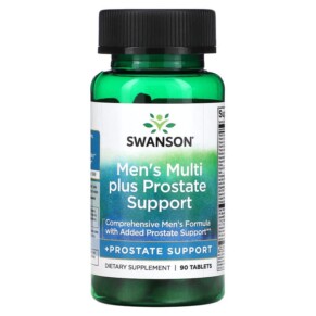 Swanson Men's Multi Plus Prostate Support 90 Tablets 087614017976