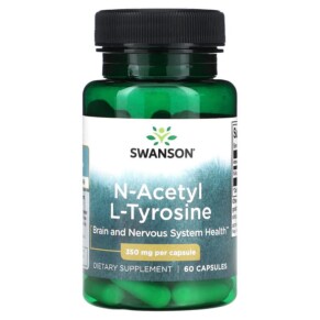 Swanson N-Acetyl L-Tyrosine 350 mg 60 Capsules 087614114088