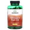 Swanson Omega-3 Fish Oil Lemon 150 Softgels 087614112534