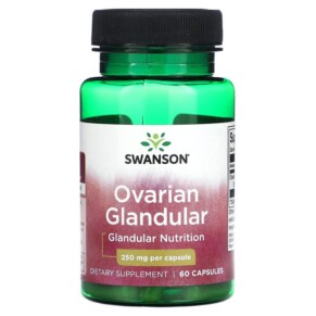 Swanson Ovarian Glandular 250 mg 60 Capsules 087614113029