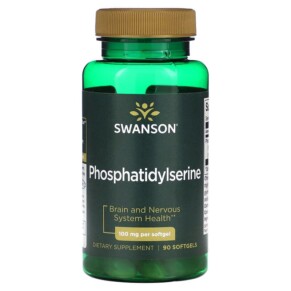Swanson Phosphatidylserine 100 mg 90 Softgels 087614022895