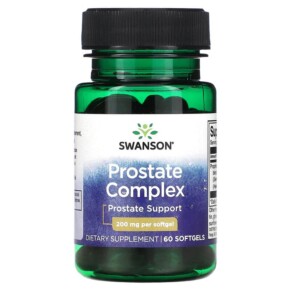 Swanson Prostate Complex 200 mg 60 Softgels 087614026947