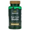 Swanson Real Food Biotin 2.500 mcg 90 Veggie Capsules 087614210391