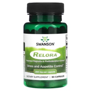 Swanson Relora 250 mg 90 Capsules 087614021485