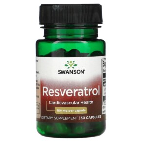 Swanson Resveratrol 100 mg 30 Capsules 087614022833