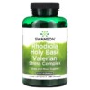 Swanson Rhodiola Holy Basil Valerian Stress Complex 180 Capsules 087614111148