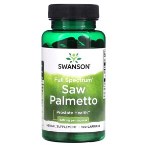 Swanson Saw Palmetto 540 mg 100 Capsules 087614019093