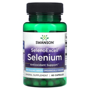 Swanson SelenoExcell Selenium 200 mcg 60 Capsules 087614020860