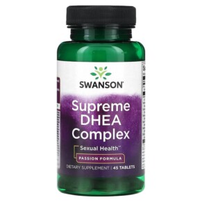 Swanson Supreme DHEA Complex 45 Tablets 087614080048