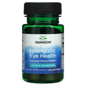 Swanson Synergistic Eye Health Eye And Vision 60 Softgels 087614029863