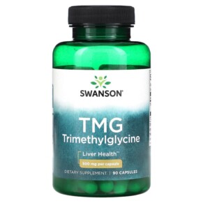 Swanson TMG Trimethylglycine 500 mg 90 Capsules 087614024660