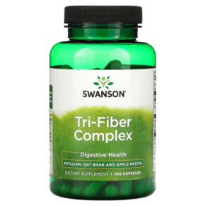 Swanson Tri-Fiber Complex 100 Capsules 087614019932