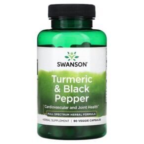 Swanson Turmeric & Black Pepper 90 Veggie Capsule 087614118772