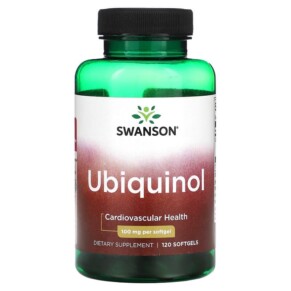 Swanson Ubiquinol 100 mg 120 Softgels 087614029375