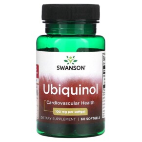 Swanson Ubiquinol 100 mg 60 Softgels 087614023779
