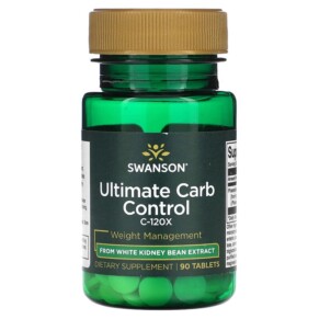 Swanson Ultimate Carb Control C-120X 90 Tablets 087614023021