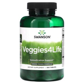 Swanson Veggies4Life 300 Tablets 087614060163