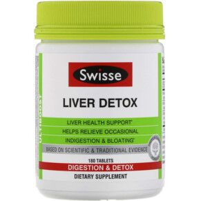Swisse Ultiboost Liver Detox 180 Tablets 850000148208