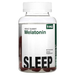 T-RQ Adult Gummy Melatonin Sleep Strawberry 60 Gummies 835776001285