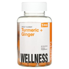 T-RQ Adult Gummy Turmeric + Ginger Mango 60 Gummies 835776001391