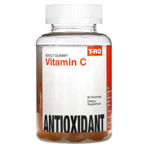 T-RQ Adult Gummy Vitamin C Antioxidant Orange 60 Gummies 835776001292
