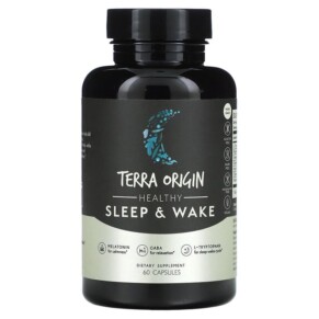 Terra Origin Healthy Sleep & Wake 60 Capsules 857668007045